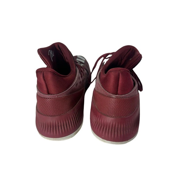 Adidas Dame 3 Maroon Basketball Shoes BY3195 - Men\'s Size 8 US Sneakers Red main image 7